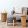 House Nordic Opbergpoef Medas Bruin