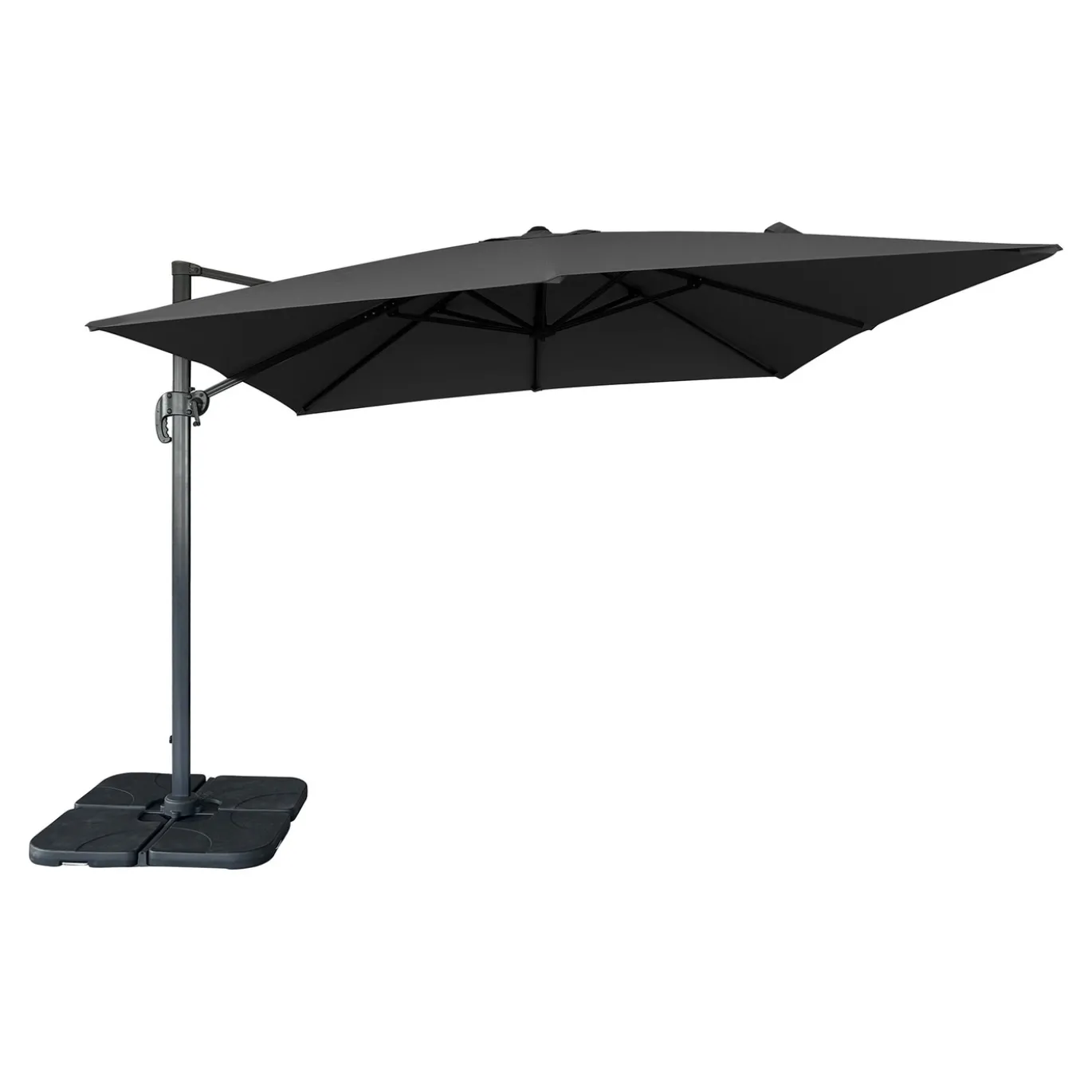 House Nordic Parasol Baza Zwart Incl. Parasolvoet