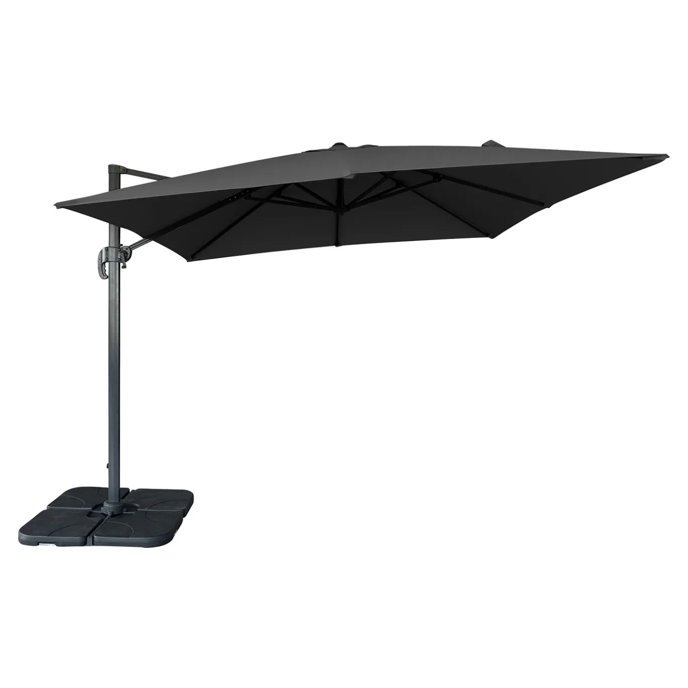 House Nordic Parasol Baza Zwart Incl. Parasolvoet