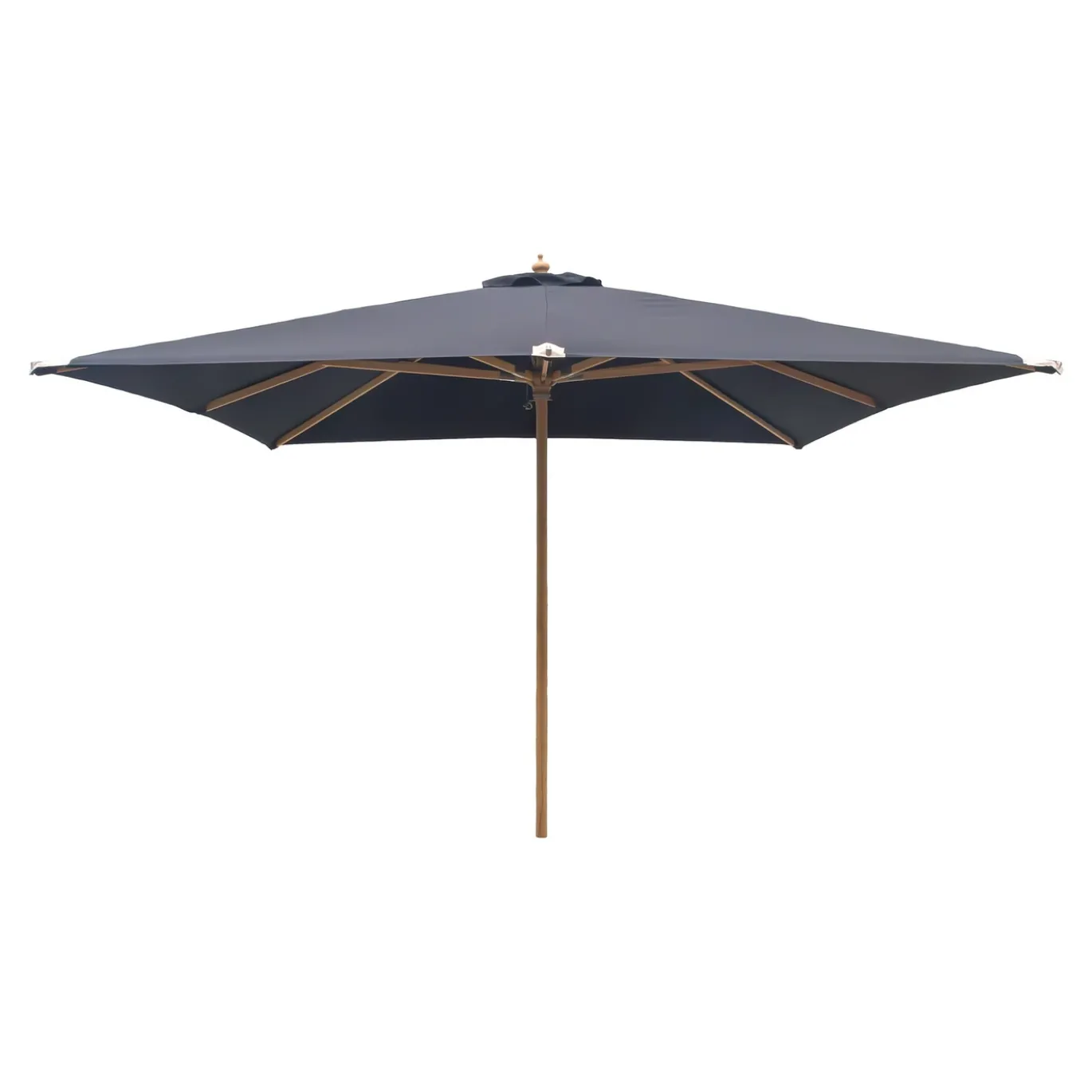 House Nordic Parasol Orlando Zwart 300x300cm