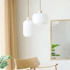 House Nordic Plafondlamp Argalo Glas Wit ø30cm