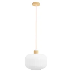 House Nordic Plafondlamp Argalo Glas Wit ø30cm
