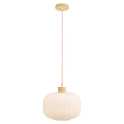House Nordic Plafondlamp Argalo Glas Wit ø30cm