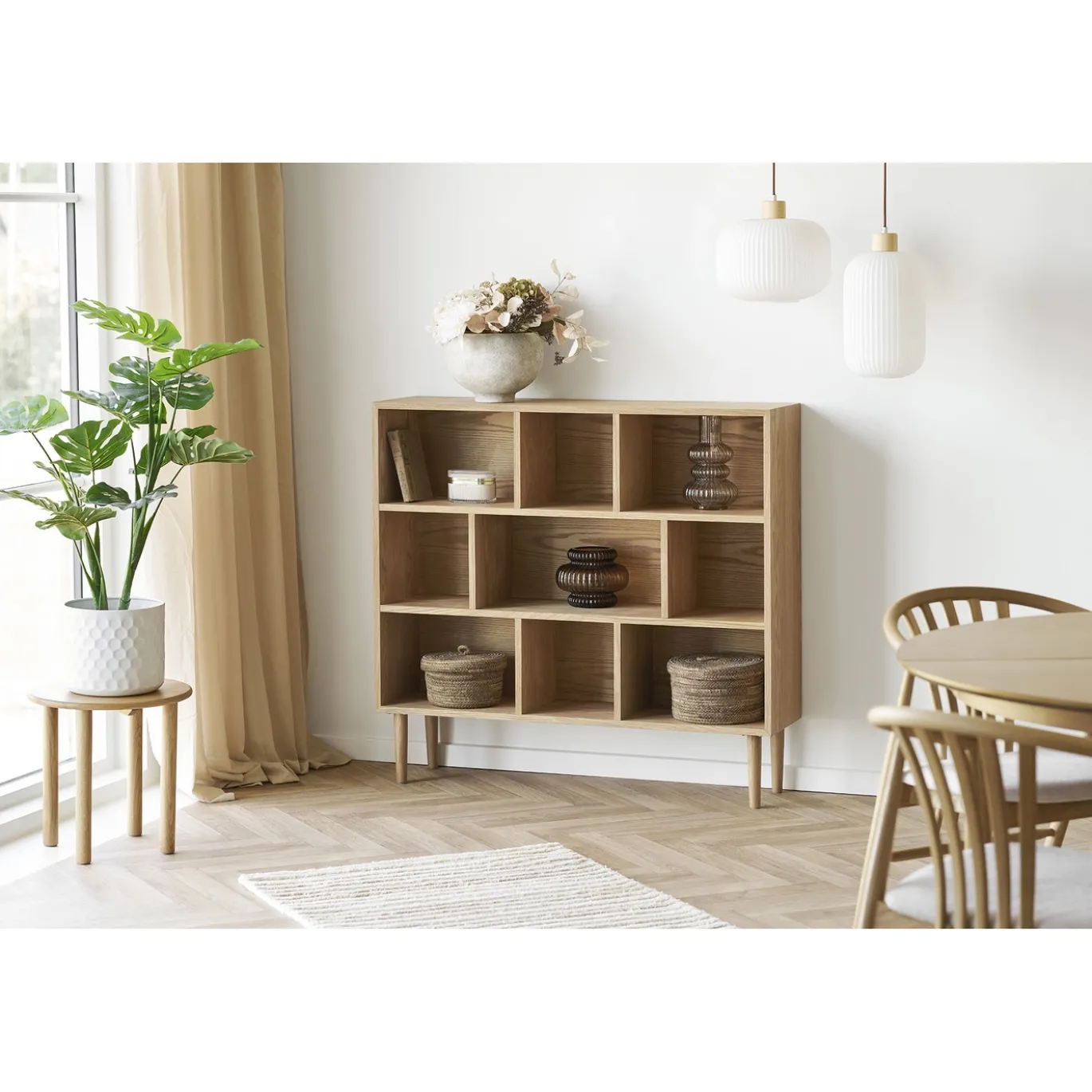 House Nordic Plafondlamp Argalo Glas Wit ø30cm