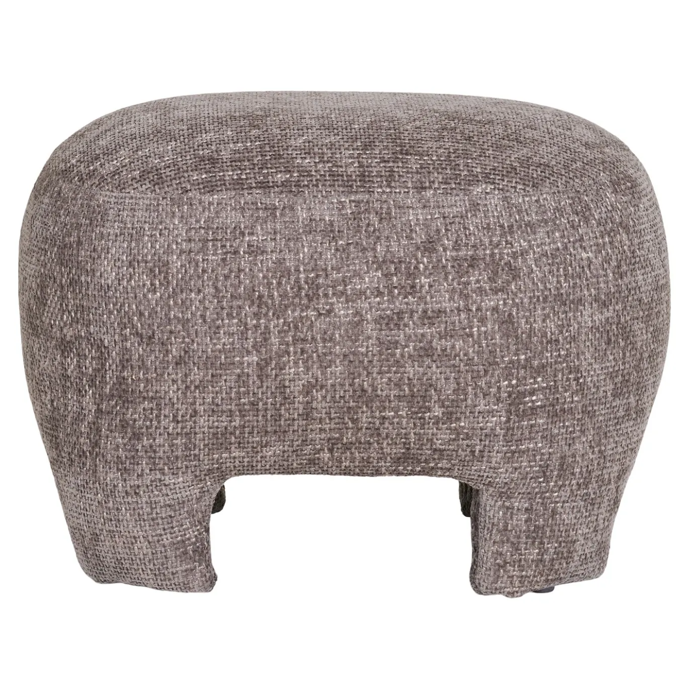 House Nordic Poef Nazare Polyester Bruin