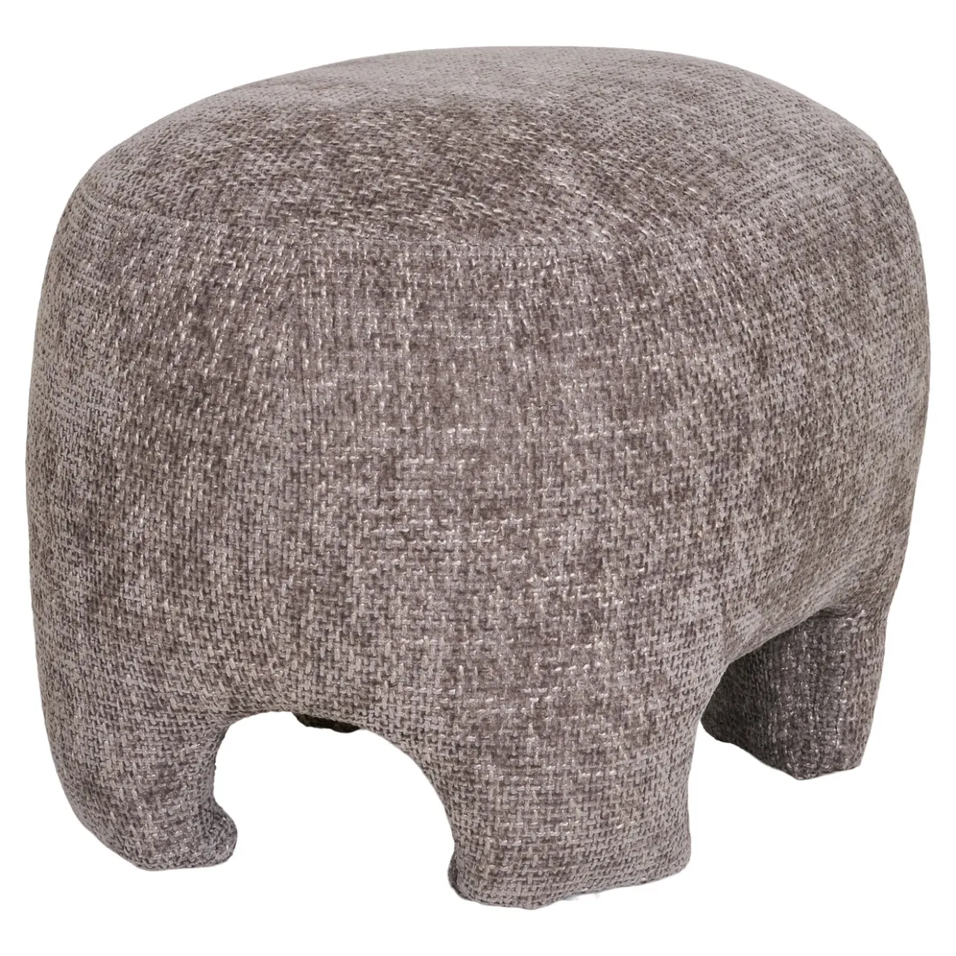 House Nordic Poef Nazare Polyester Bruin