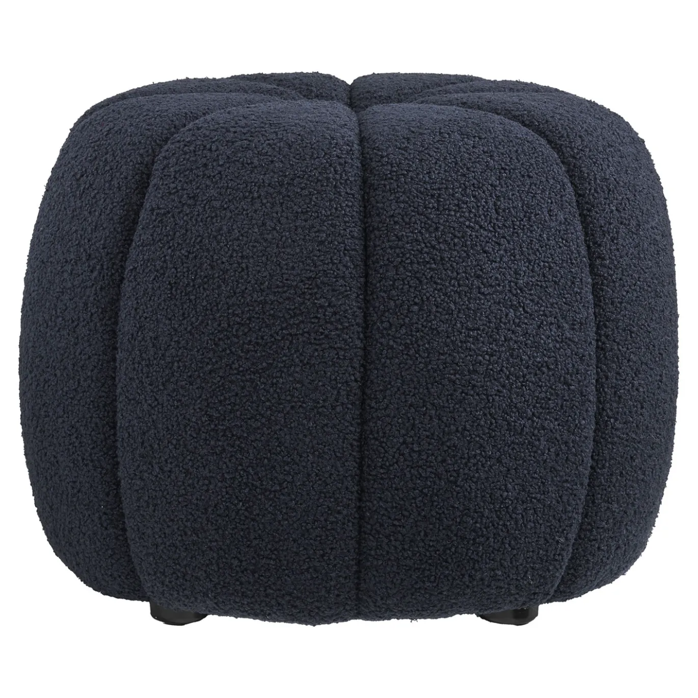 House Nordic Poef Paisley Navy ø48cm
