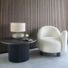 House Nordic Salontafel Boavista Walnoot Ø80x45cm