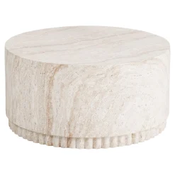 House Nordic Salontafel Bonn Fiberclay Naturel ø70cm