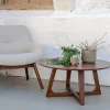House Nordic Salontafel Hellerup Walnootfineer Ø75cm