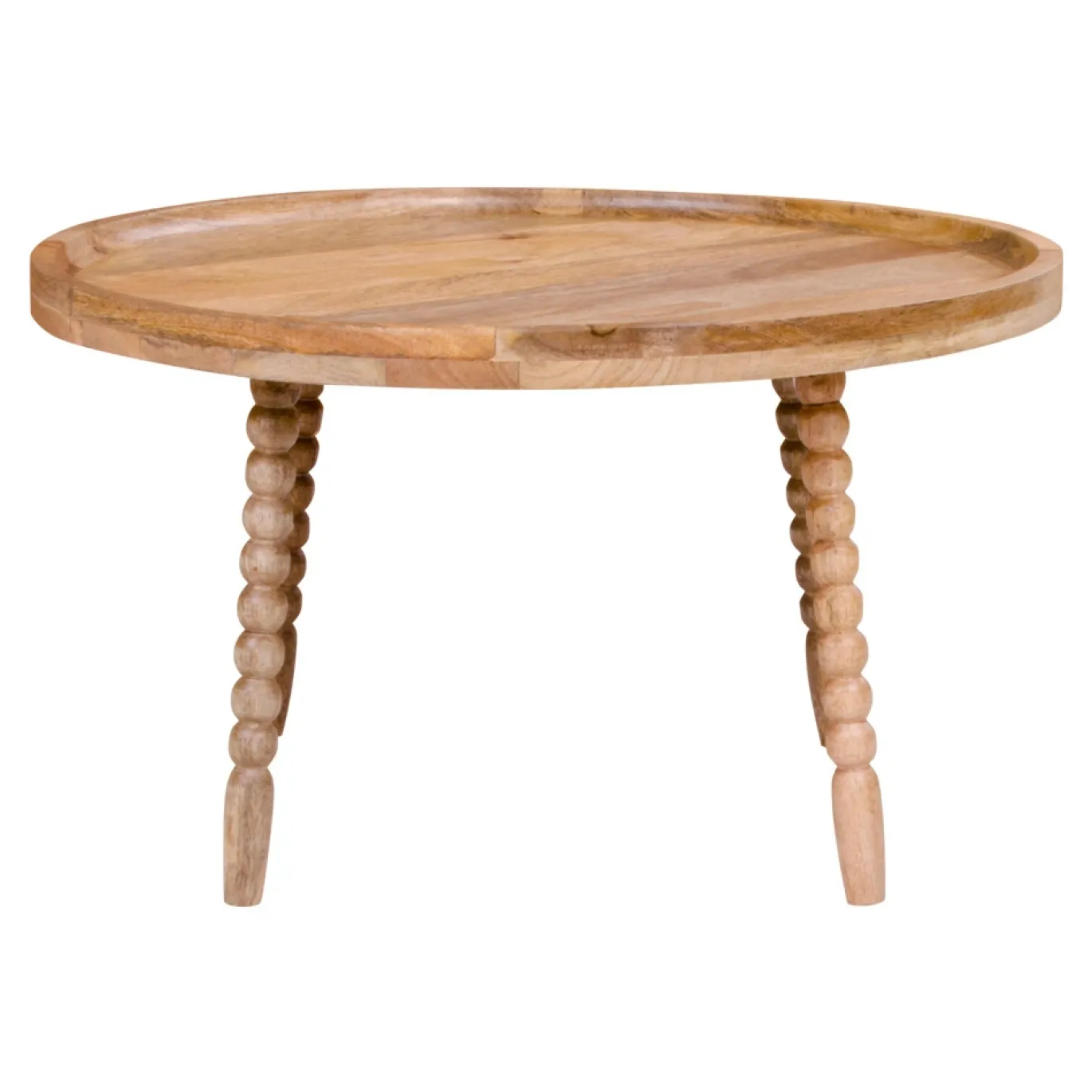 House Nordic Salontafel Jammu Mangohout Rond Ø60cm