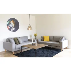 House Nordic Salontafel Lugano Smoked Eikenhout 90cm