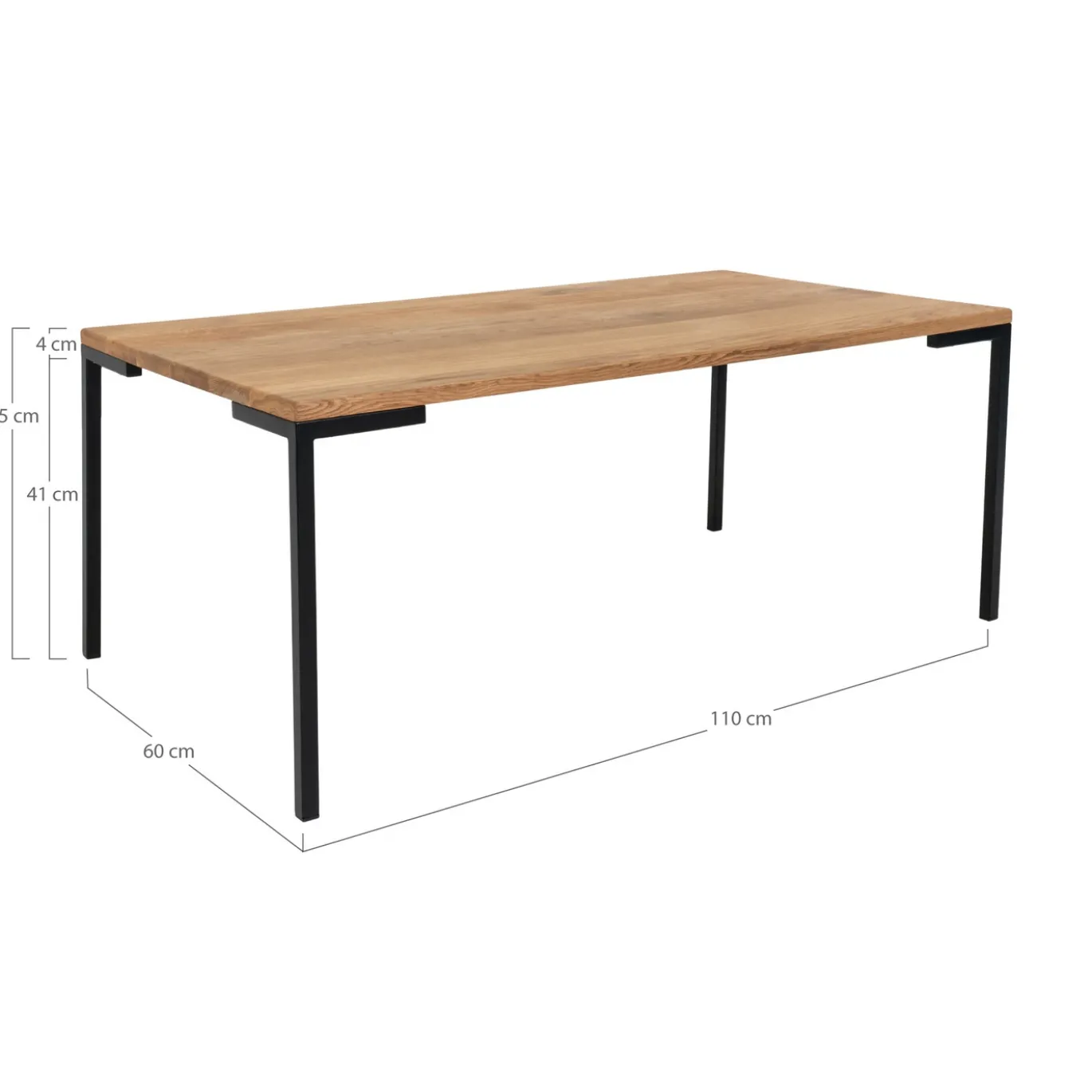 House Nordic Salontafel Lugano Eikenhout 110cm