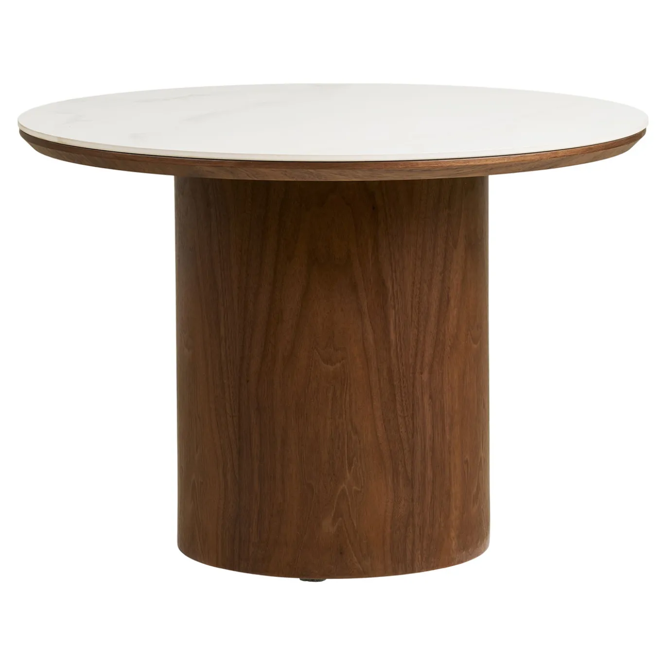 House Nordic Salontafel Noli Keramisch Wit/Bruin ø60cm