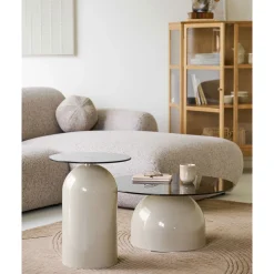 House Nordic Salontafel Ravello Beige ø70cm