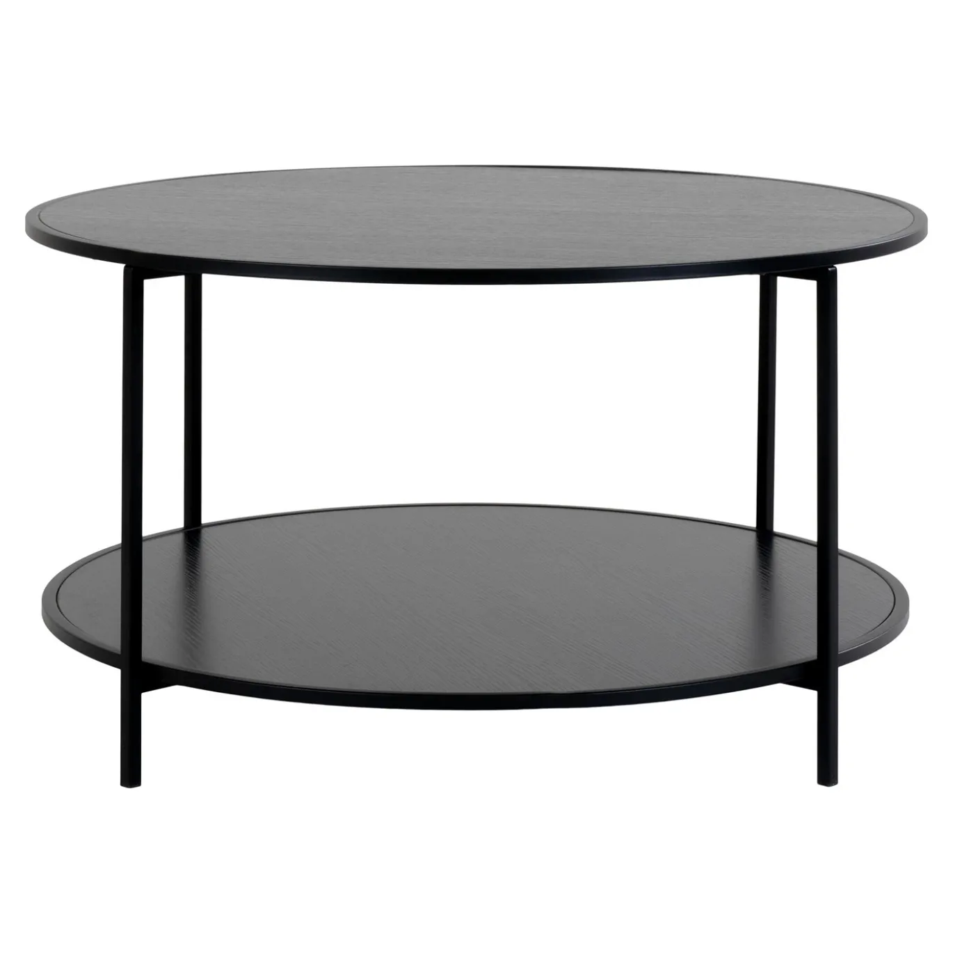 House Nordic Salontafel Vita Rond Zwart