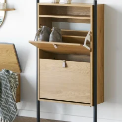 House Nordic Schoenenkast Barco Eikenlook
