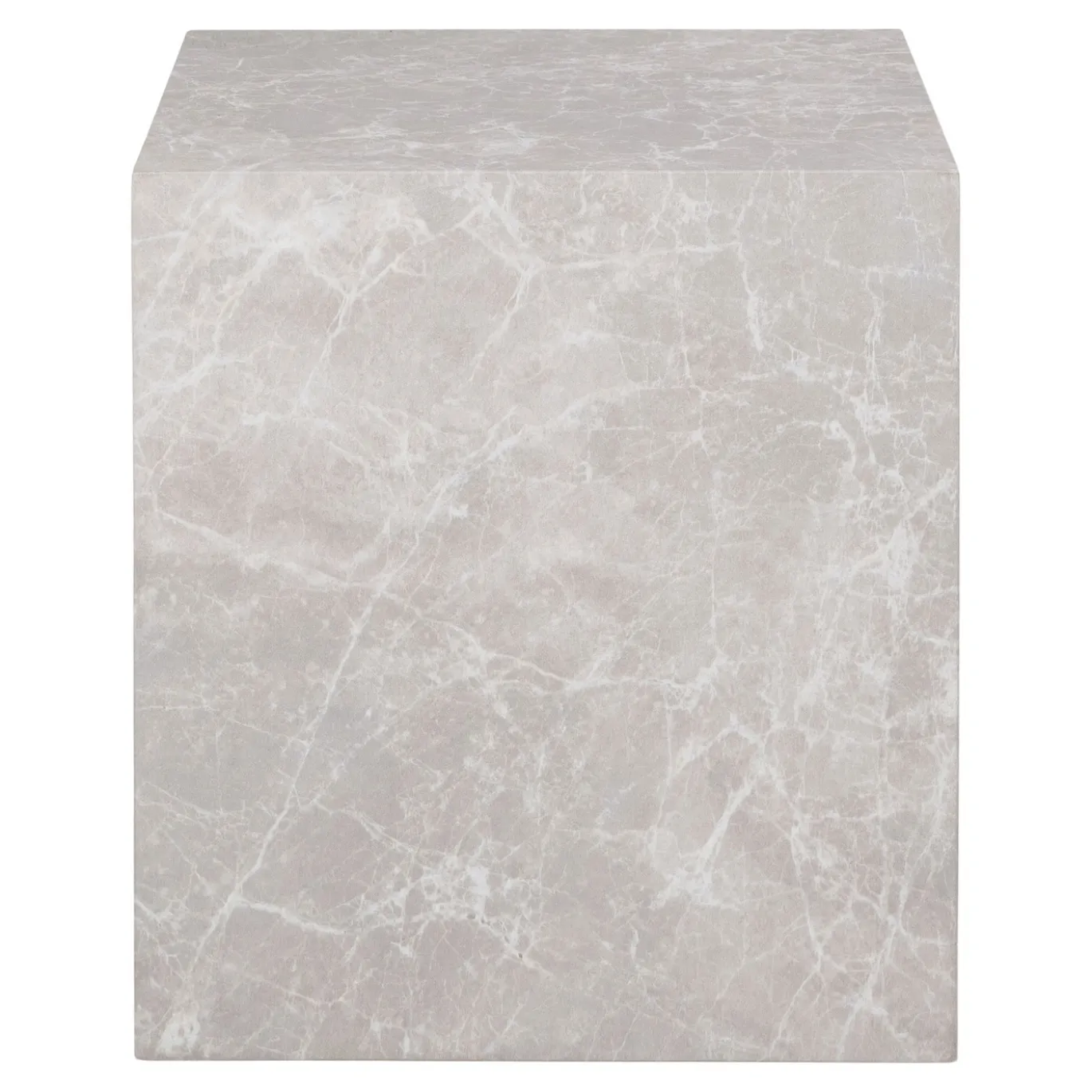 House Nordic Sidetable Prague MDF Marmer 40cm