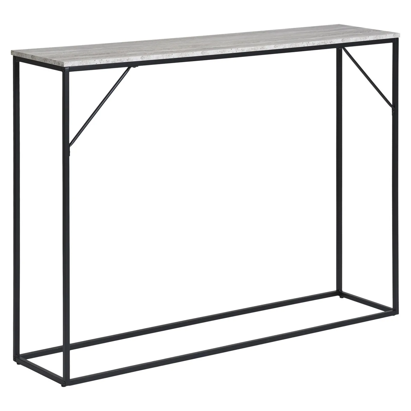 House Nordic Sidetable Vita Travertinlook 110cm