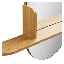 House Nordic Spiegel Barco Met Plank