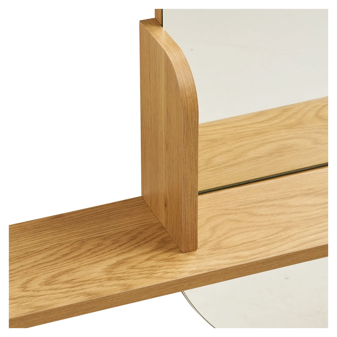 House Nordic Spiegel Barco Met Plank