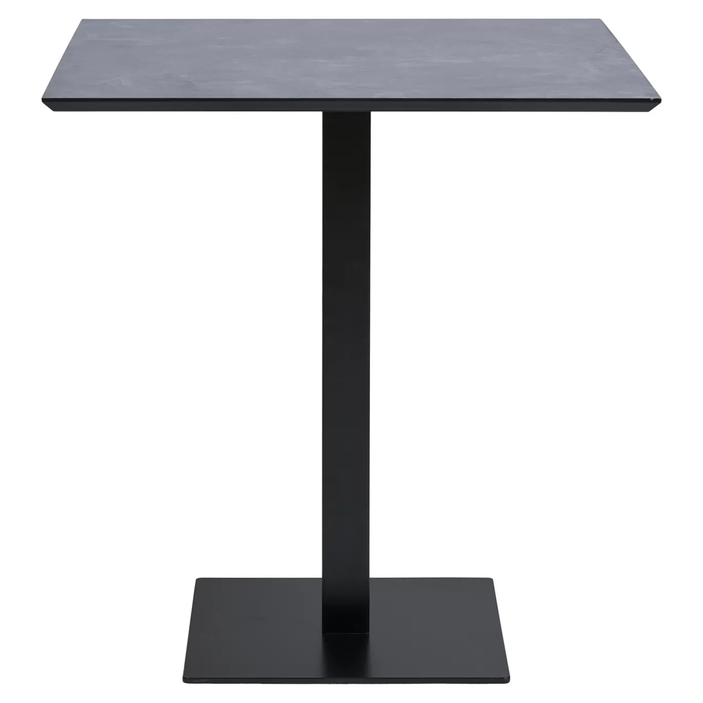 House Nordic Tafel Fano Melamine Zwart 70x70cm