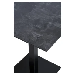 House Nordic Tafel Fano Melamine Zwart 70x70cm
