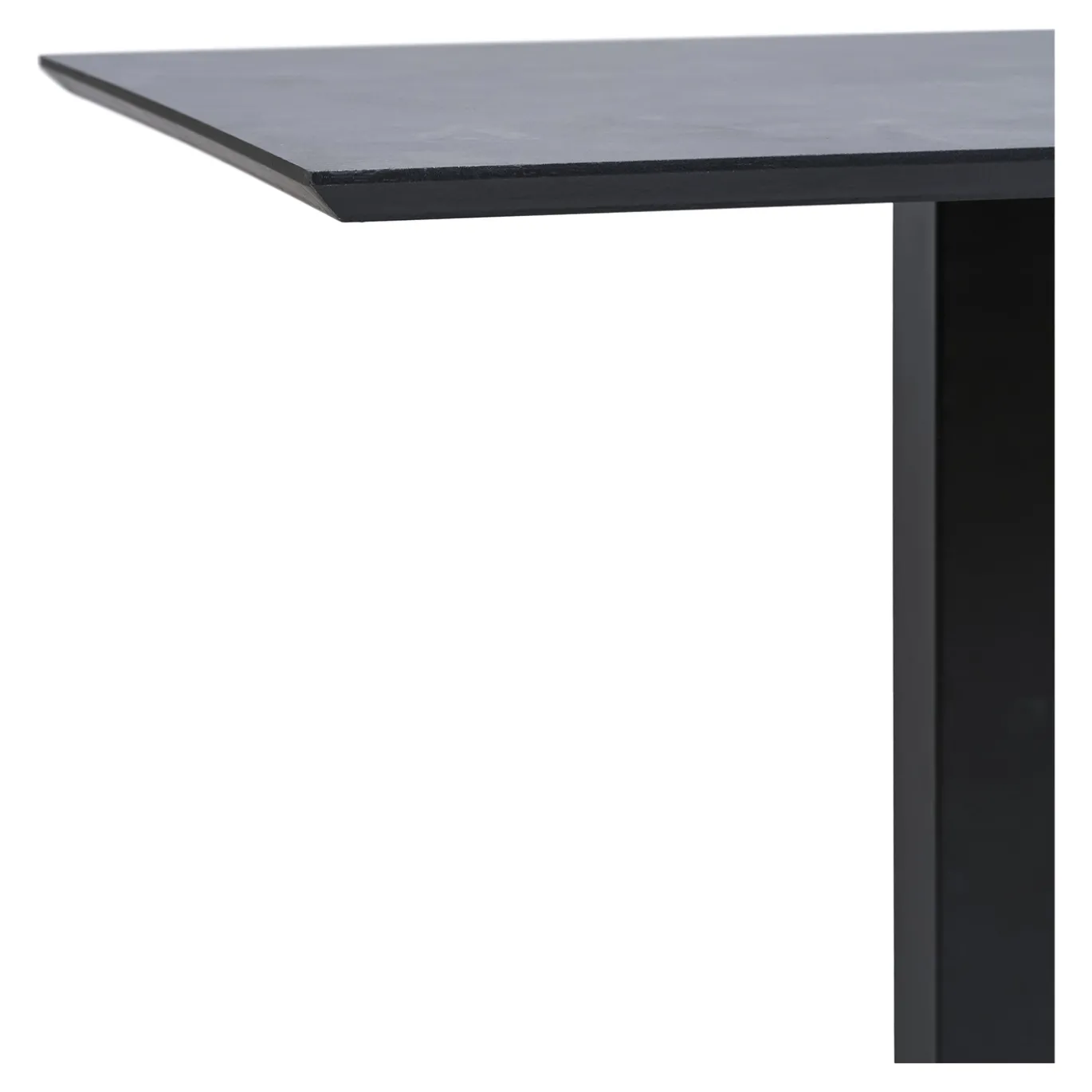 House Nordic Tafel Fano Melamine Zwart 70x70cm