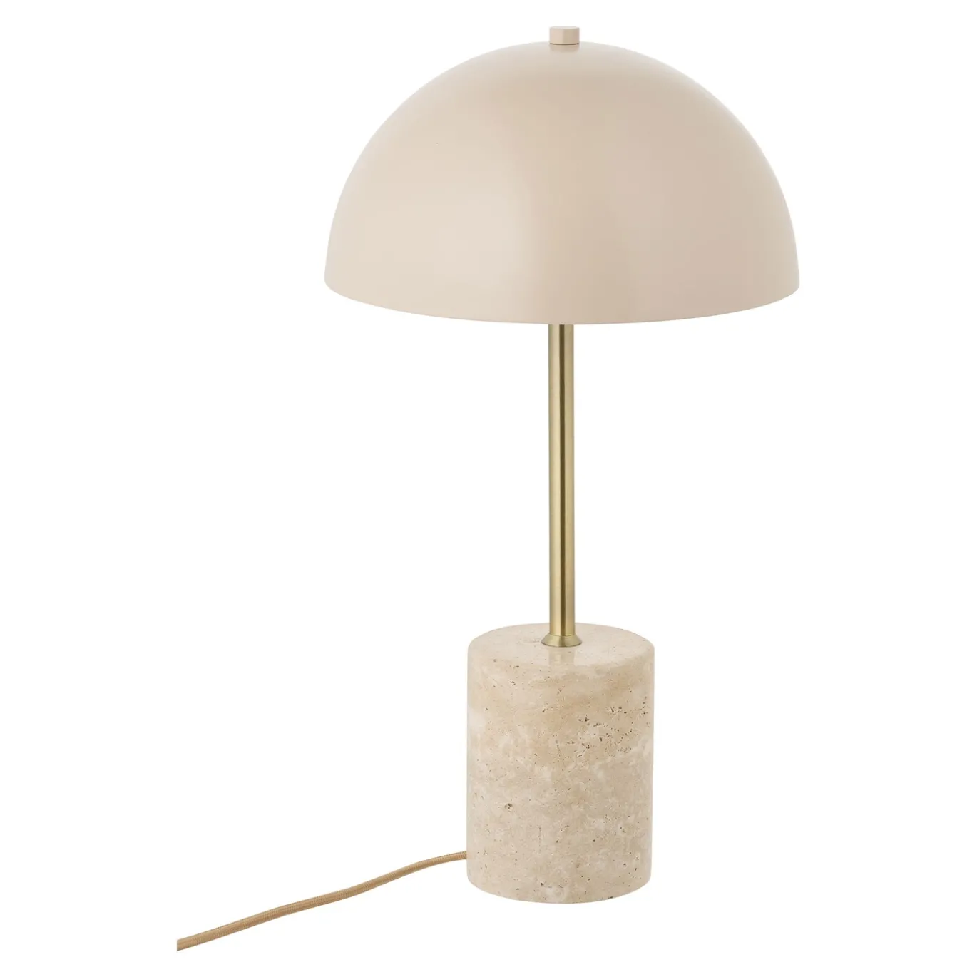 House Nordic Tafellamp Sheffield Metaal Beige