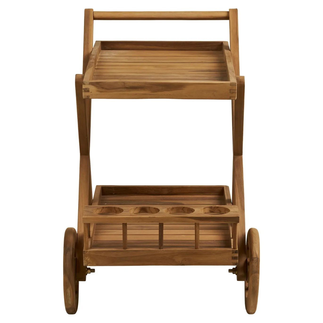 House Nordic Trolley Pasaku Teak Naturel