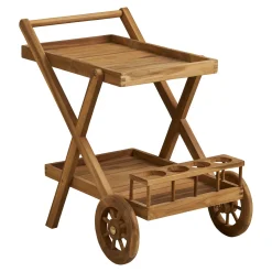 House Nordic Trolley Pasaku Teak Naturel