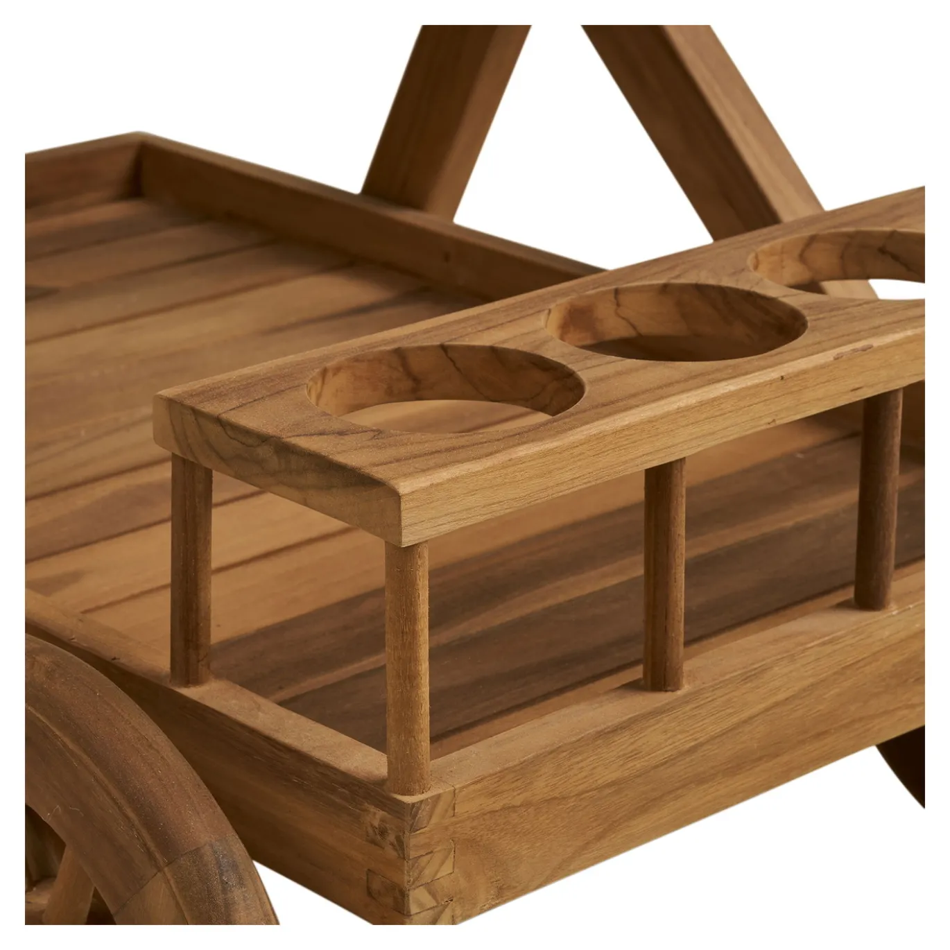 House Nordic Trolley Pasaku Teak Naturel