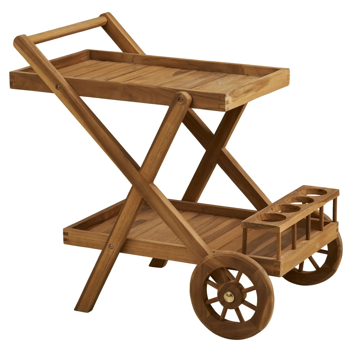 House Nordic Trolley Pasaku Teak Naturel