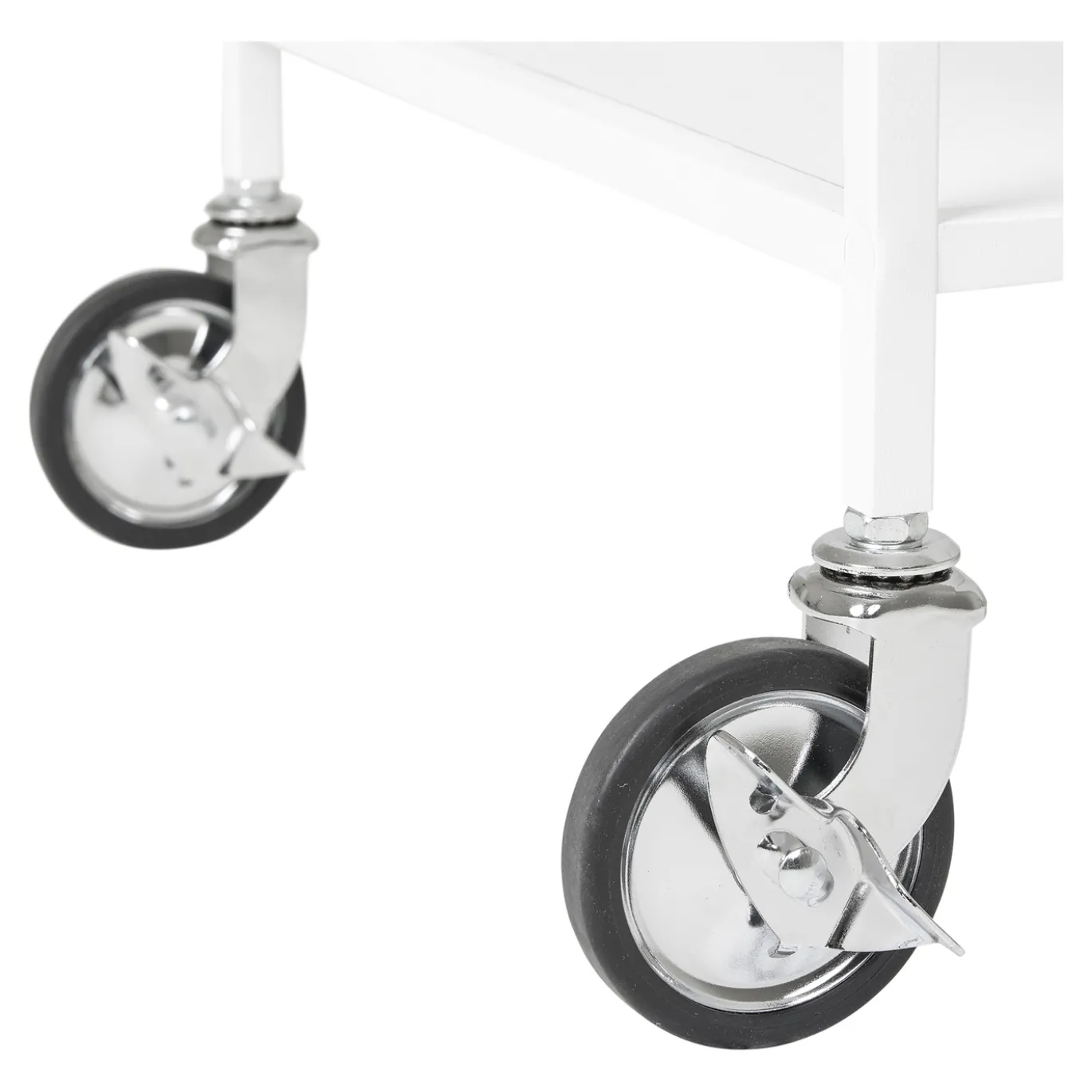 House Nordic Trolley Vita Wit 68x40x79cm
