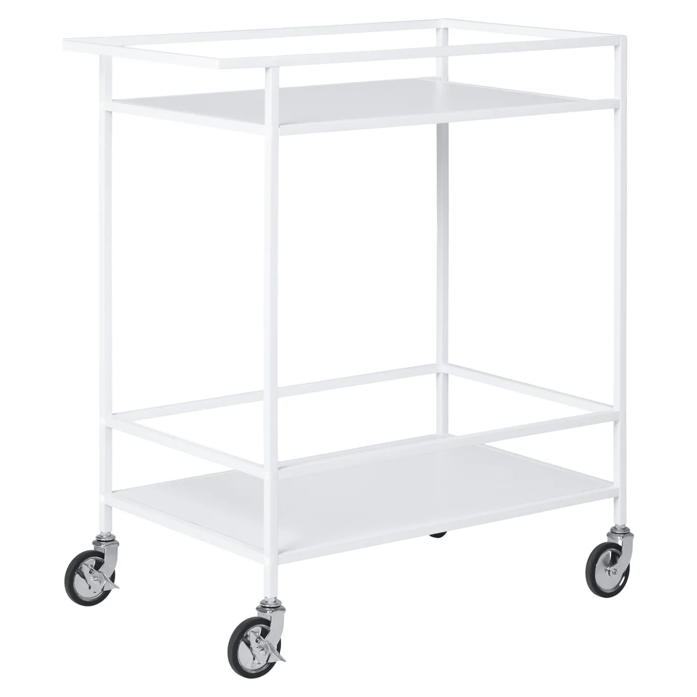 House Nordic Trolley Vita Wit 68x40x79cm