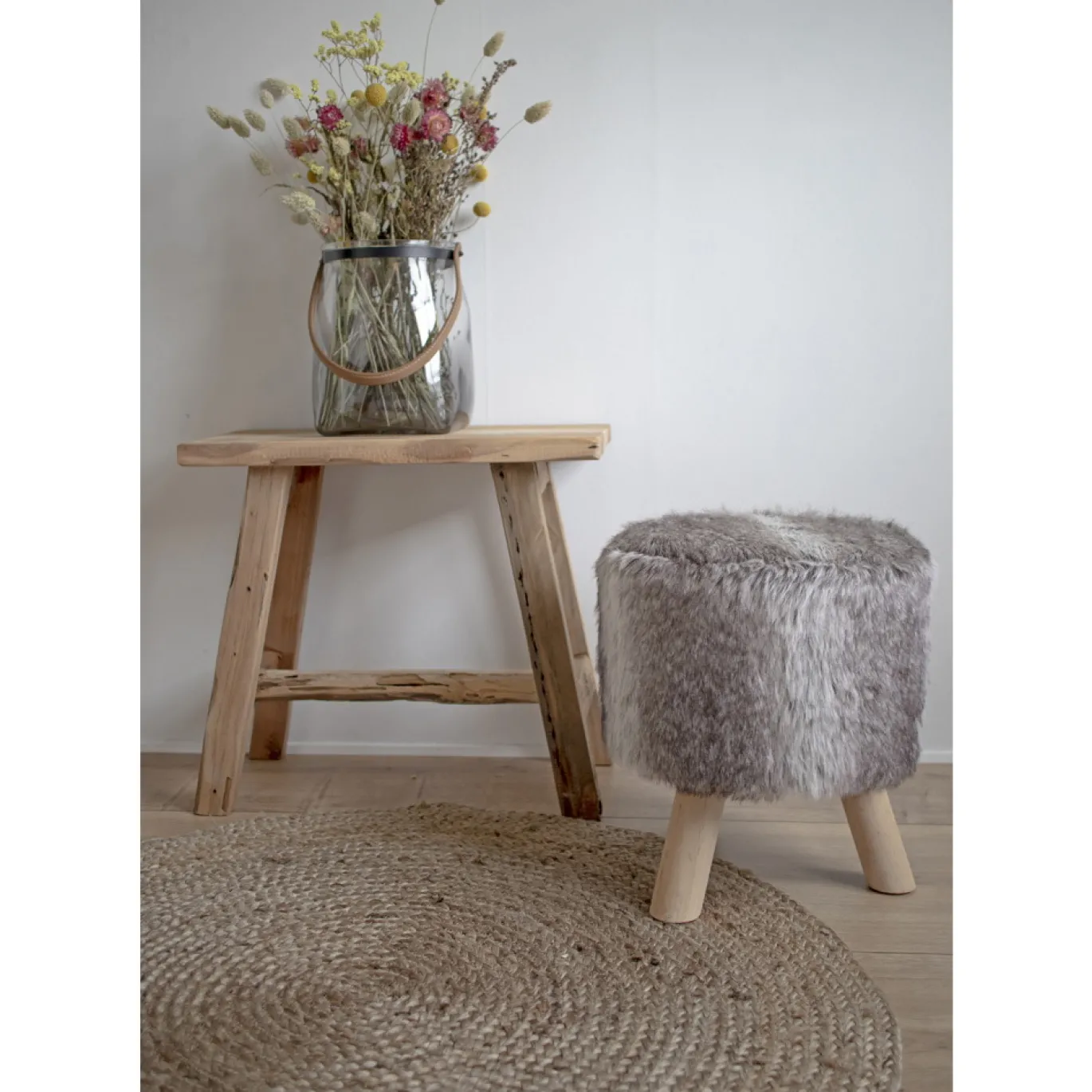 House Nordic Tuinbank Barcelona Teak 50cm