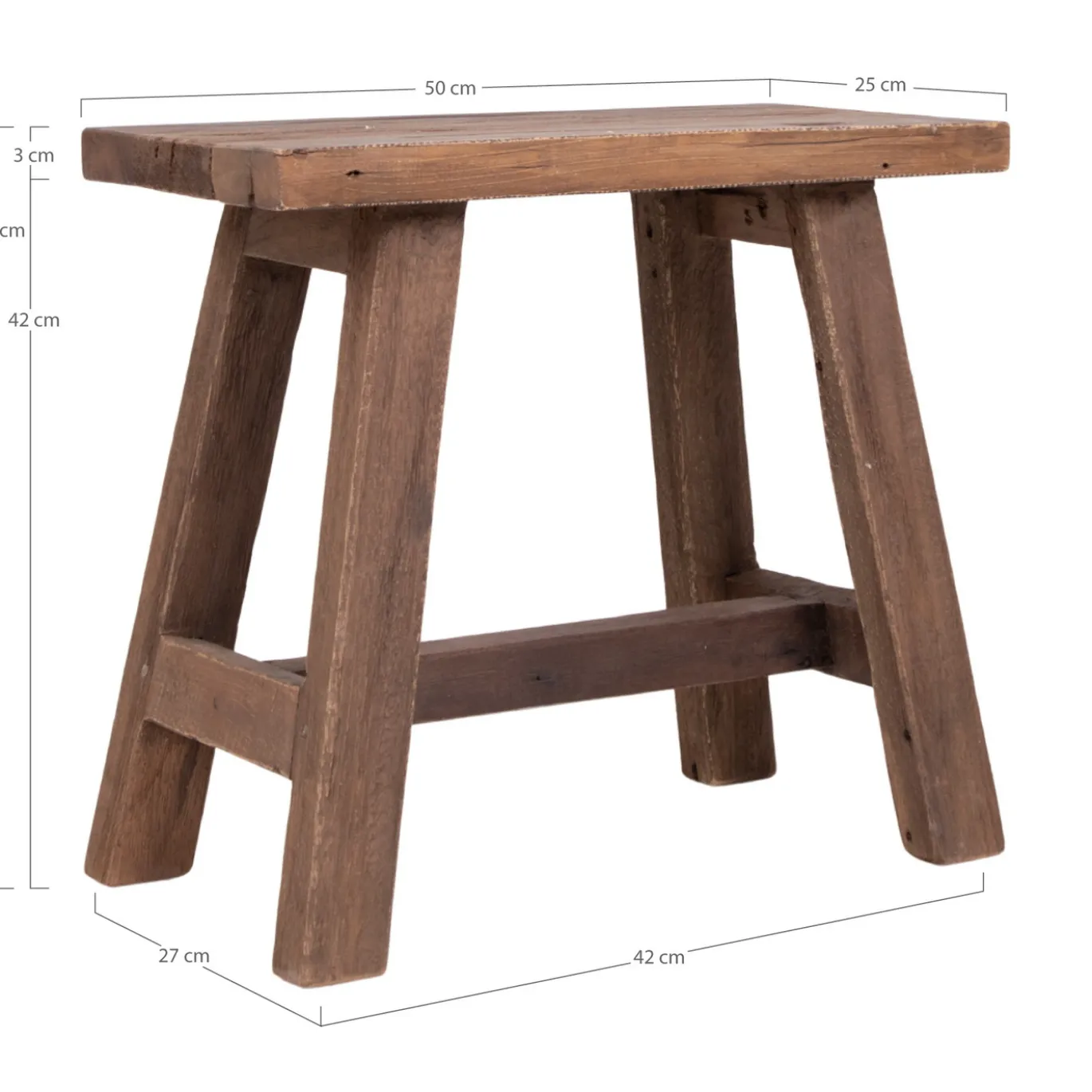 House Nordic Tuinbank Barcelona Teak 50cm