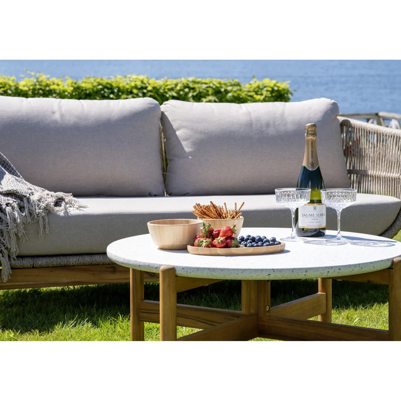 House Nordic Tuin Set Terracina Acaciahout
