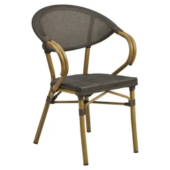House Nordic Tuinstoel Calda Donkerbruin