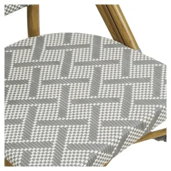 House Nordic Tuinstoel Lauria Wit/Grijs