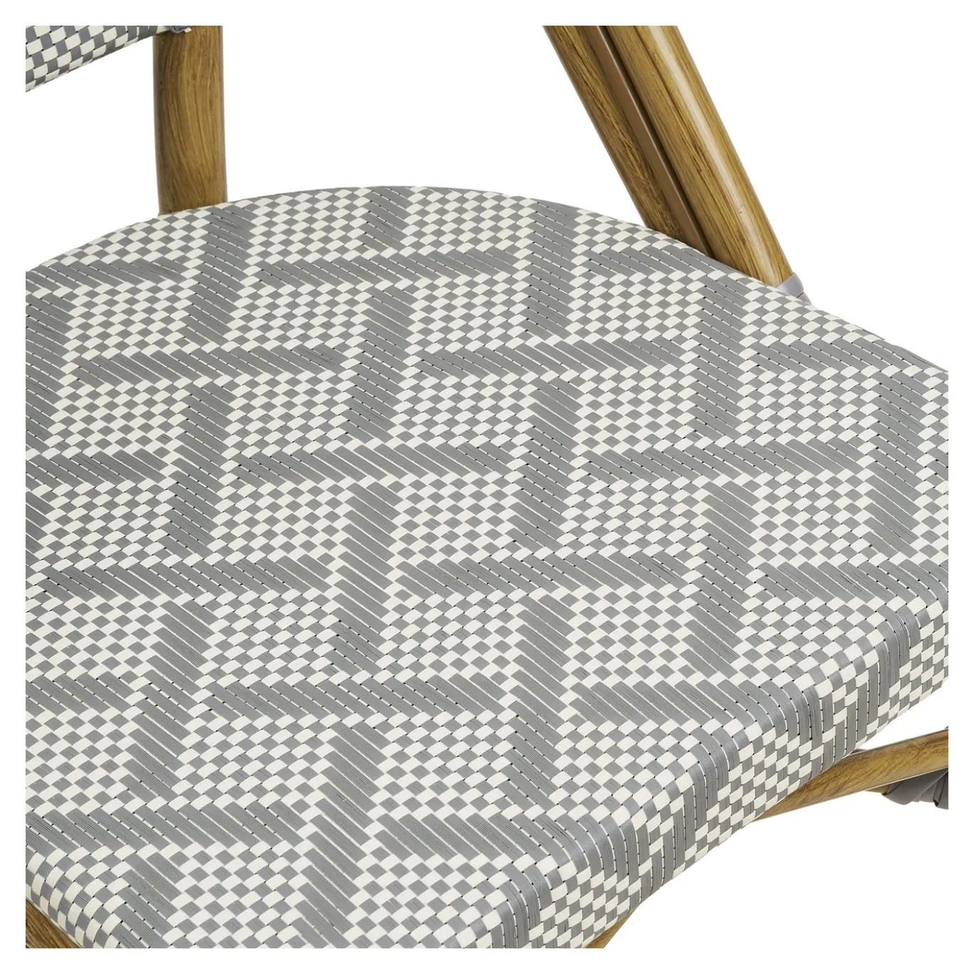 House Nordic Tuinstoel Lauria Wit/Grijs