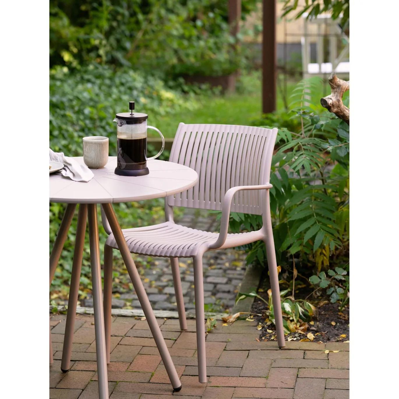 House Nordic Tuinstoel Manzano Taupe