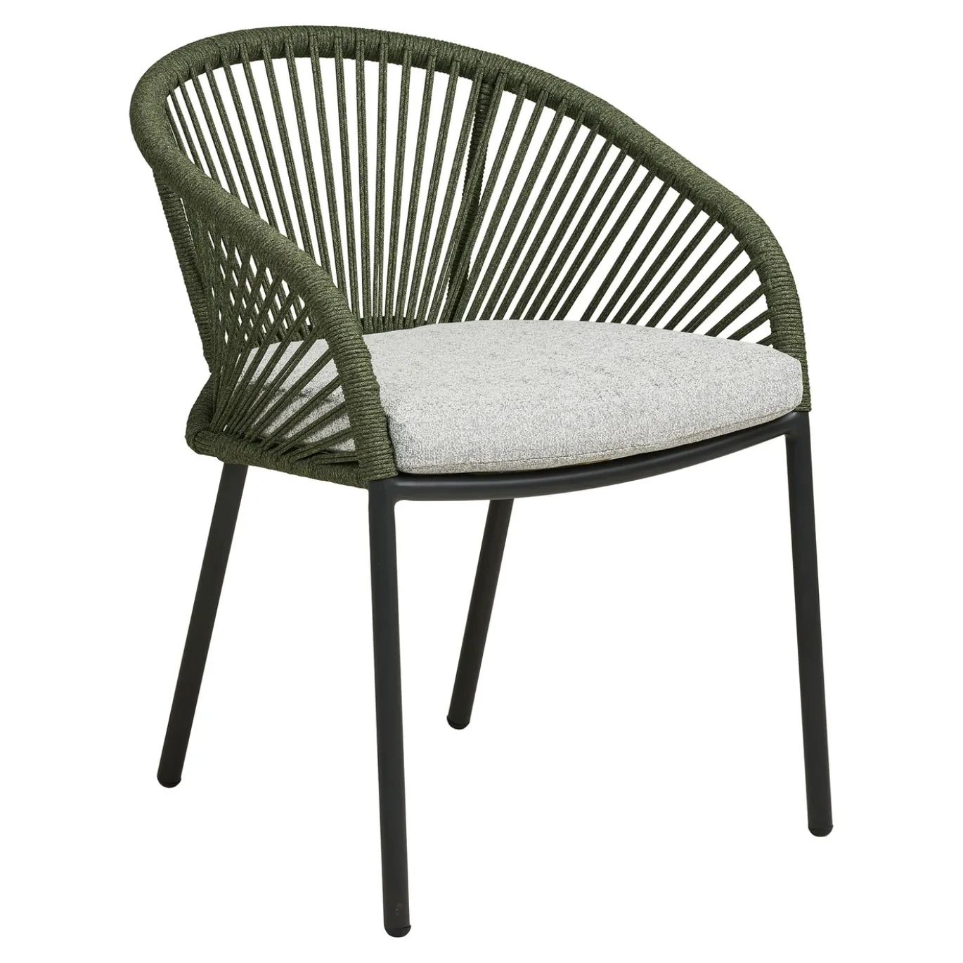 House Nordic Tuinstoel Novella Groen/Grijs