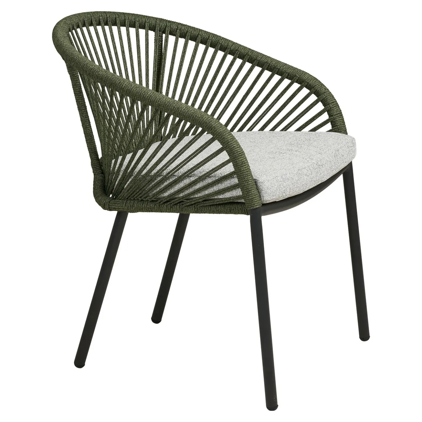 House Nordic Tuinstoel Novella Groen/Grijs