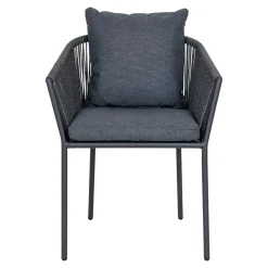 House Nordic Tuinstoel Salerno Aluminium/Polyester