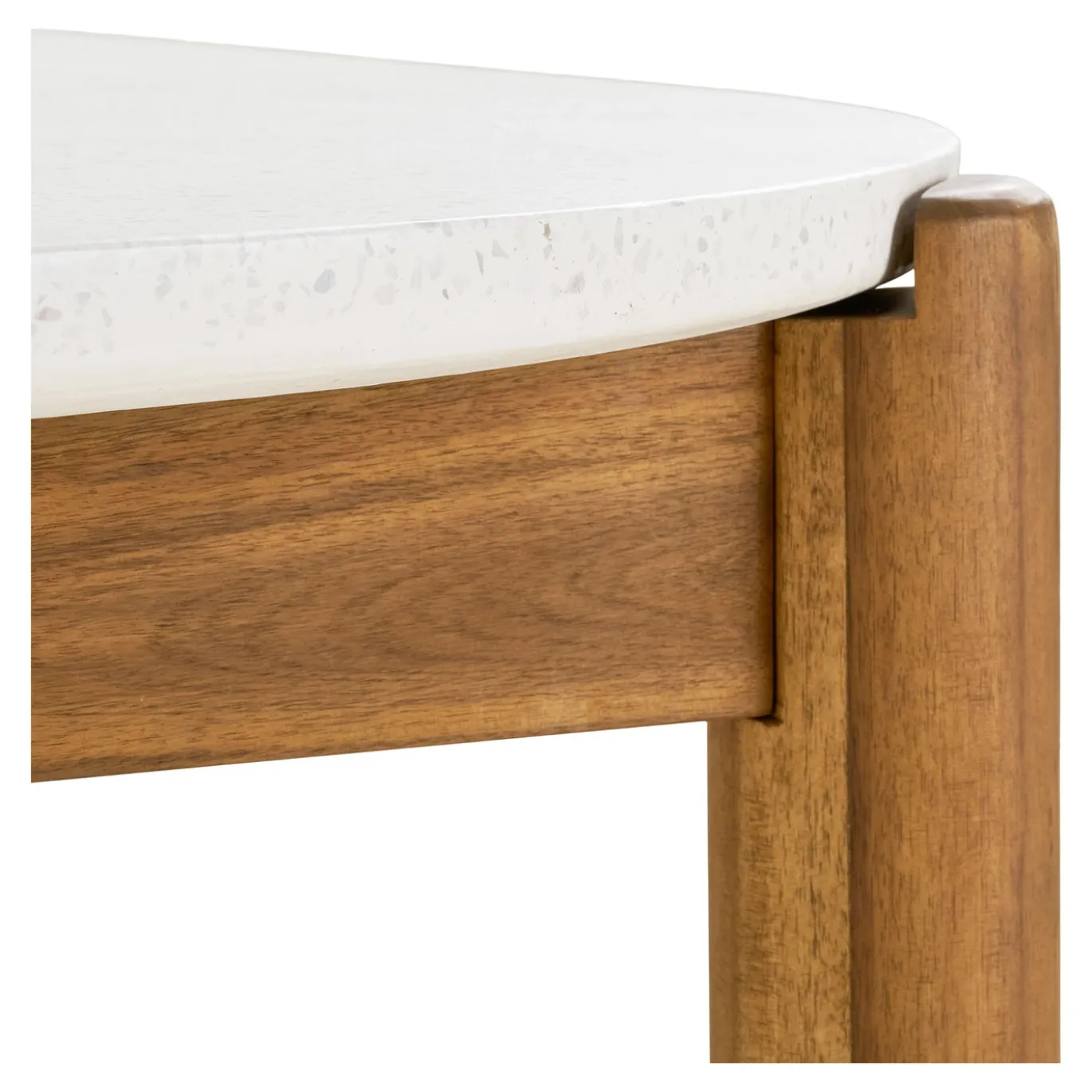 House Nordic Tuintafel Terracina Acacia Wit/Naturel 210cm