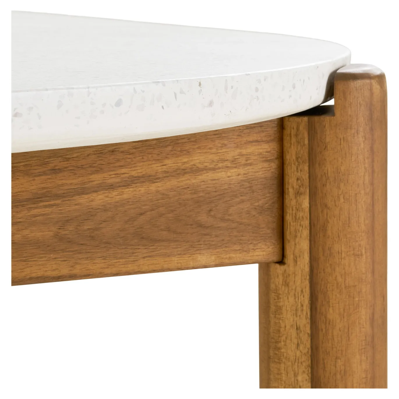 House Nordic Tuintafel Terracina Acacia Wit/Naturel 210cm