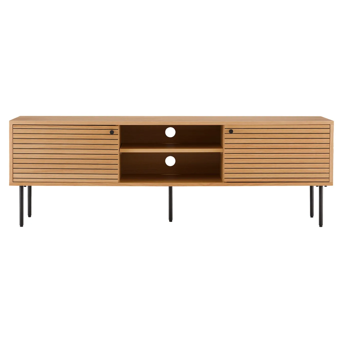 House Nordic Tv-Meubel Kyoto Eikenfineer Naturel 150cm