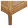 House Nordic Vitrinekast Zamora 1-Deurs Glas Naturel
