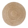 House Nordic Vloerkleed Bombay Jute Naturel Ø150cm